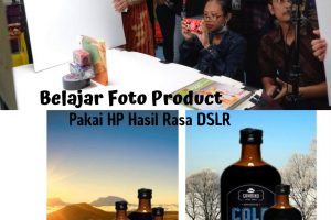 Belajar foto product pakai HP hasil rasa DSLR