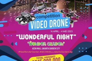 Lomba video drone aeon mall