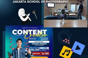 Pelatihan & sertifikasi content creator jakarta school of photography