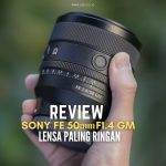 Review Sony FE 50mm F1.4 GM Lensa Paling Ringan