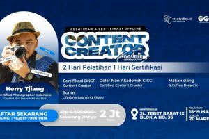 PELATIHAN & SERTIFIKASI OFFLINE CONTENT CREATOR BNSP