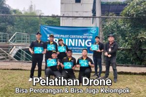 Pelatihan drone bisa perorangan & bisa juga kelompok